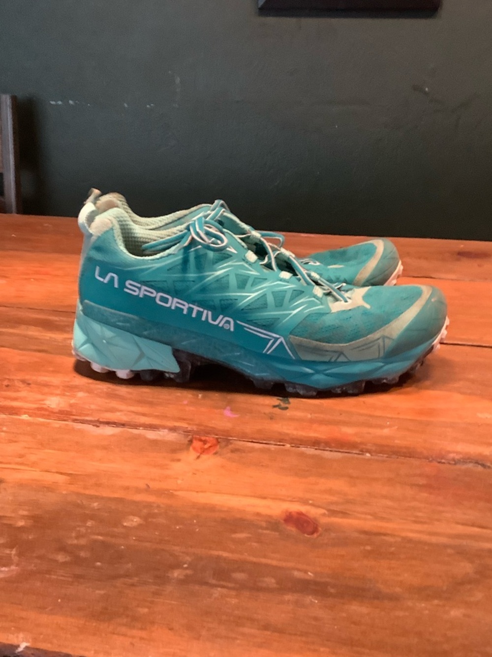 La Sportiva Women's Teal Trail Running Shoes
